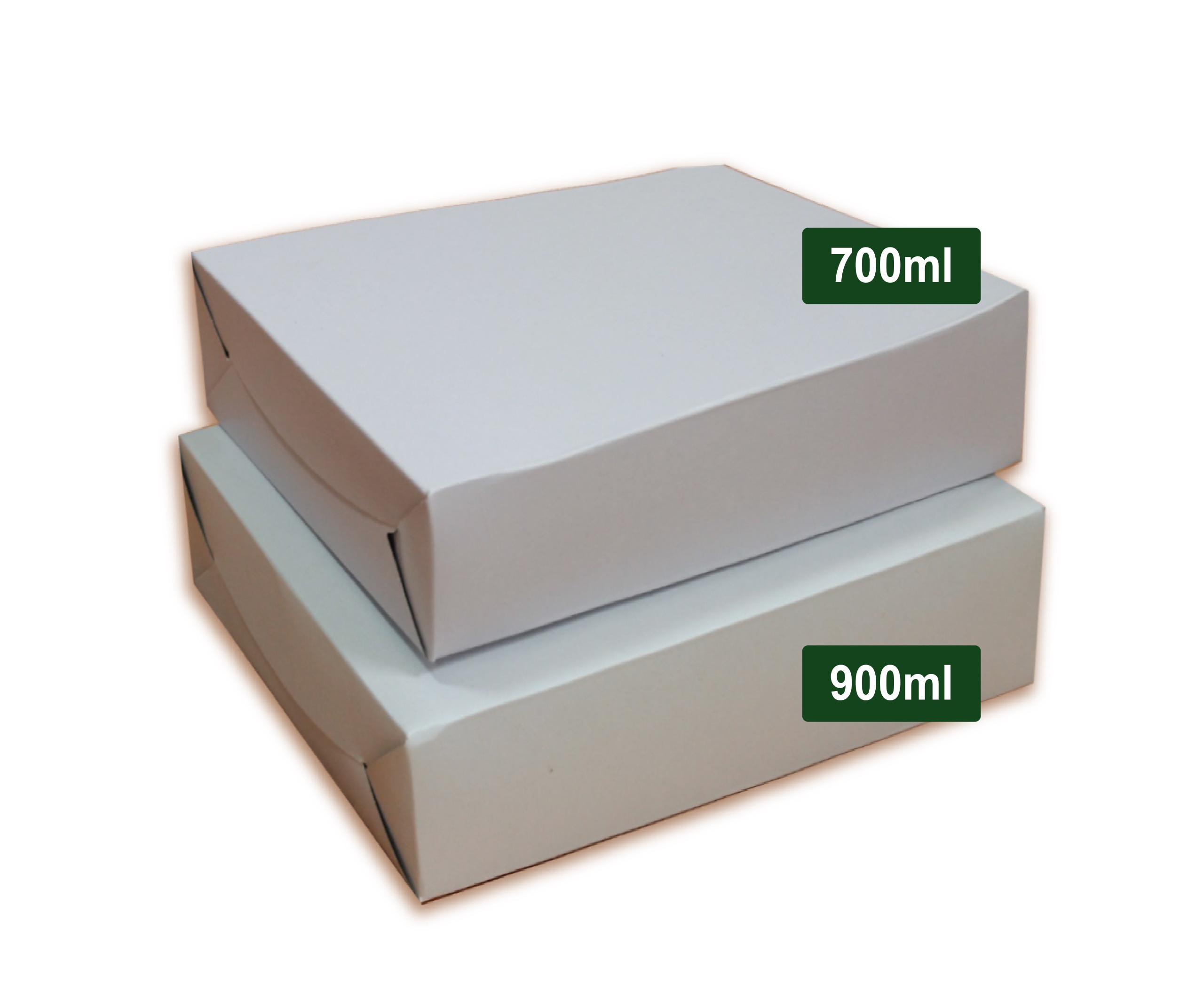 White Lunch Boxes
